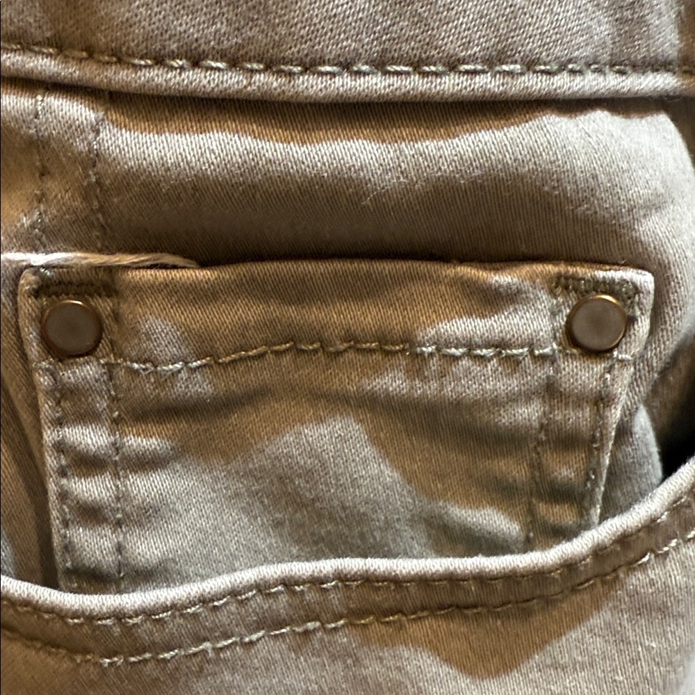 Natural Jean Look Pedal Pushers Capris Size 10 - Picture 5 of 9